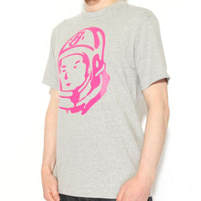 Charger l'image dans la galerie, S/S Classic Helmet T Shirt Heather Grey/Raspberry