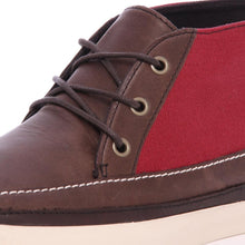 Charger l'image dans la galerie, U Mesa 79 CA Leather Canvas Dark Brown/Red