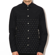 Load image into Gallery viewer, Anton Coupe Shirt Polka Navy