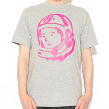 Charger l'image dans la galerie, S/S Classic Helmet T Shirt Heather Grey/Raspberry