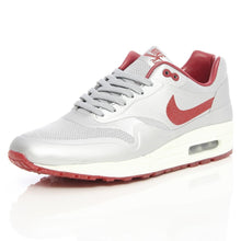 Load image into Gallery viewer, Air Max 1 Hyperfuse QS Metallic Silver/Deep Red
