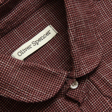Charger l'image dans la galerie, Eton Collar Shirt Latrigg Burgundy
