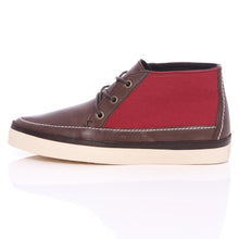 Charger l'image dans la galerie, U Mesa 79 CA Leather Canvas Dark Brown/Red
