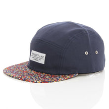 Charger l'image dans la galerie, Floral Cord 5 Panel Navy
